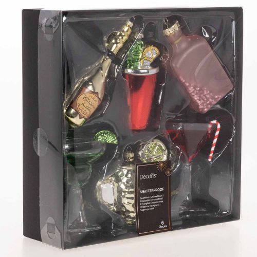 Cocktail Christbaumschmuck aus