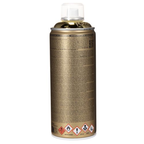 Farbspray Gold Chrom Acrylbasis 400ml für Innenbereich | Floristik24.at