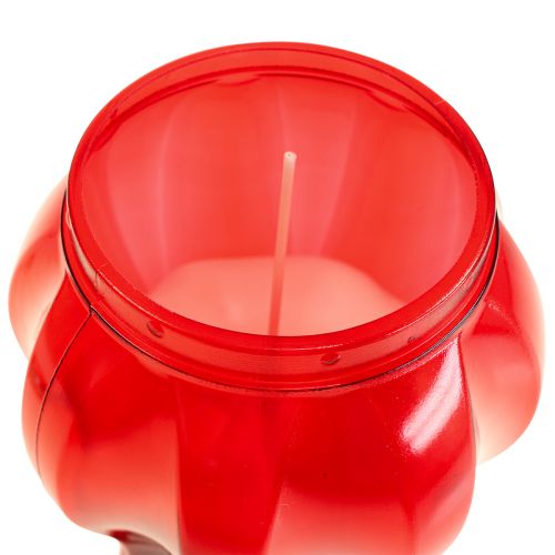 Artikel Grabkerzen Rot Trauerlichter Gedenklichter Ø10cm H18cm 4 St