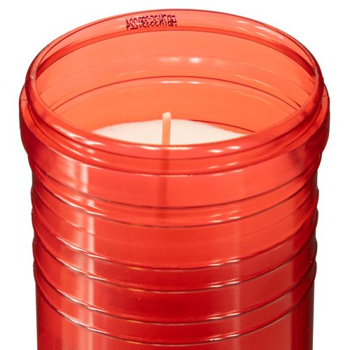 Artikel Grablichter Rot Ø7,5cm H24,5cm 1 St