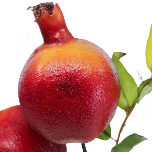 Floristik24 Dekozweig Granatapfel Deko, Dekofrüchte, Deko Granatapfel 39cm