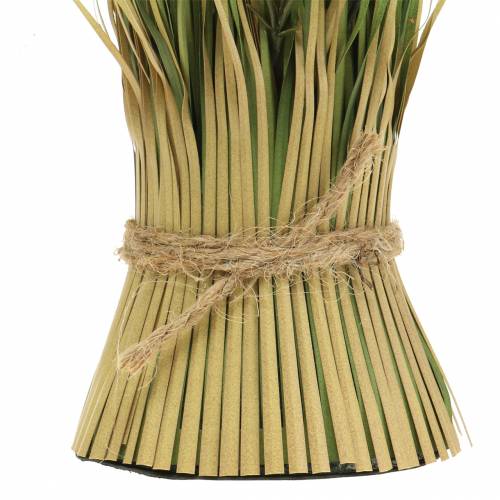 Floristik24 Grasbund, Dekogras mit Schafgarbe, Herbstdeko Gelb, Grün H27cm