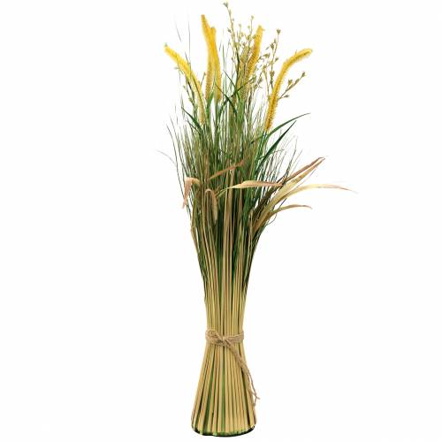 Floristik24 Grasbund Herbstdeko mit Dolden 84cm