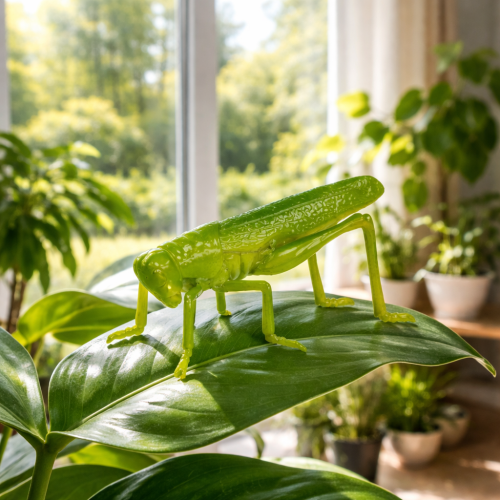 Artikel Grashüpfer Grün 11cm 1 St