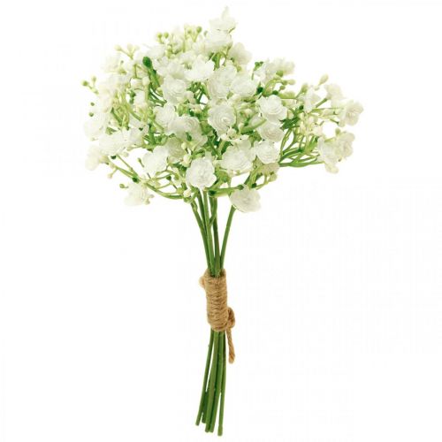 Floristik24 Weißes Schleierkraut künstlich Gypsophila L30cm 6St