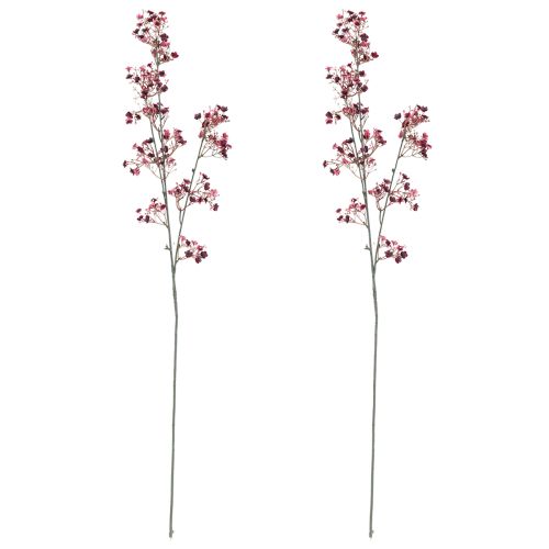 Artikel Gypsophila Künstliches Schleierkraut Bordeaux 106cm 2St