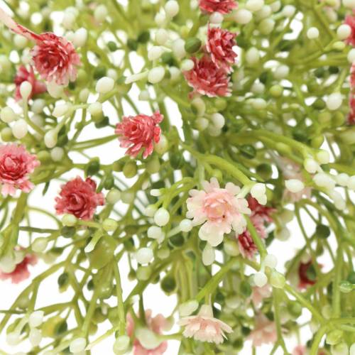 Floristik24 Gypsophila Schleierkraut künstlich im Bund Rosa H28cm 6St