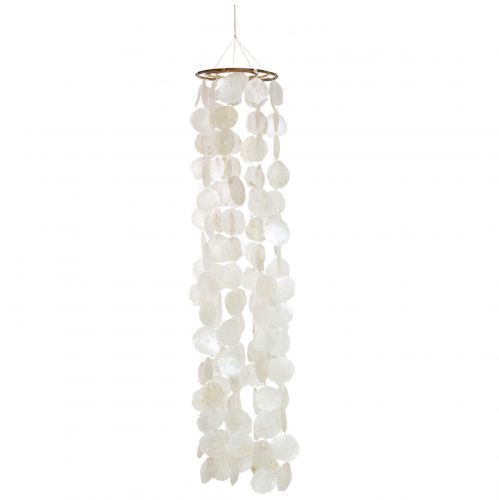 Floristik24 Hängedeko Muscheln Capiz Windspiel Deko Ø29cm 185cm