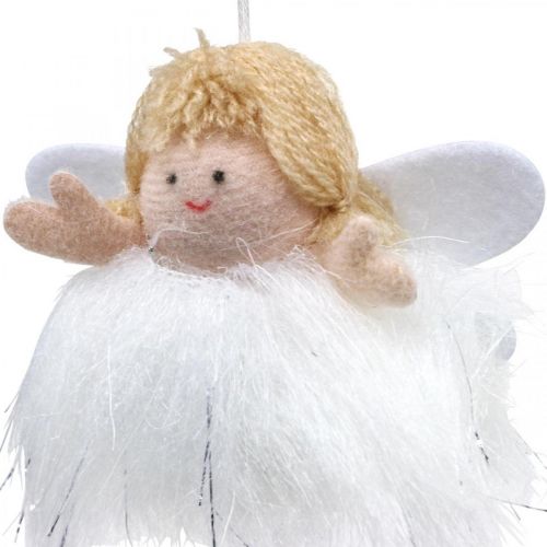 Floristik24 Engel Anhänger, Weihnachtsdeko zum Hängen H12cm 4 St