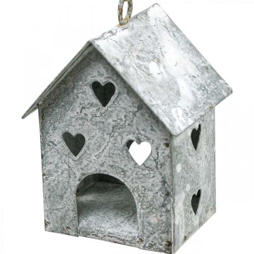 Artikel Weihnachtsanhänger Metall Haus Shabby Chic H9,5cm 3St