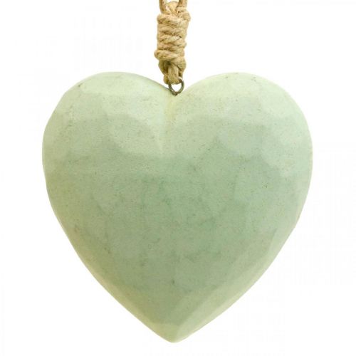 Artikel Holzherz Dekohänger Herz aus Holz Deko Grün 12cm 3 St