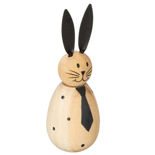 Dekorativer Hase mit schlichtem Design für frühlingshafte Wohnraumakzente 12cm 2St