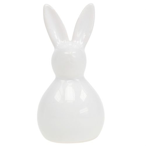Artikel Hase Keramik Weiß 7,5cm 6St