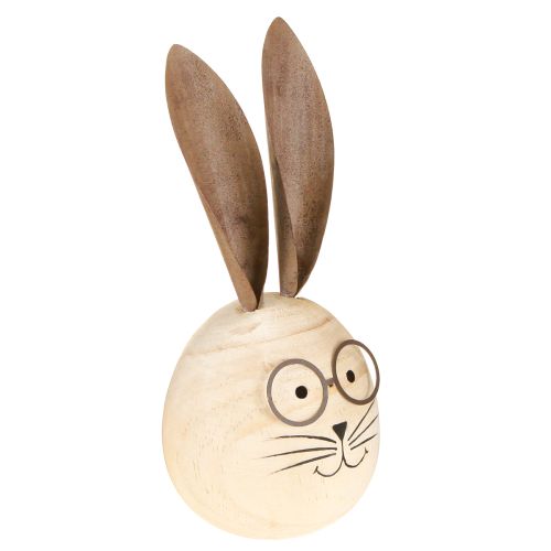 Dekorativer Hase mit humorvollem Design als freundlicher Blickfang 19cm 2St