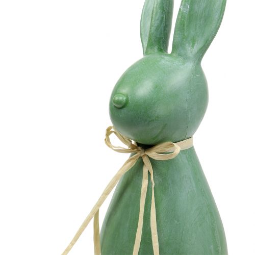 Floristik24 Osterhase Groß Dunkelgrün H47cm