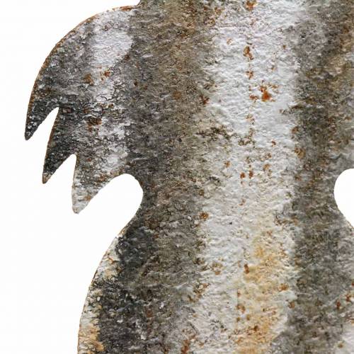 Artikel Osterdeko Hase zum Stecken Rost Birkenoptik Metall 16,5×32cm