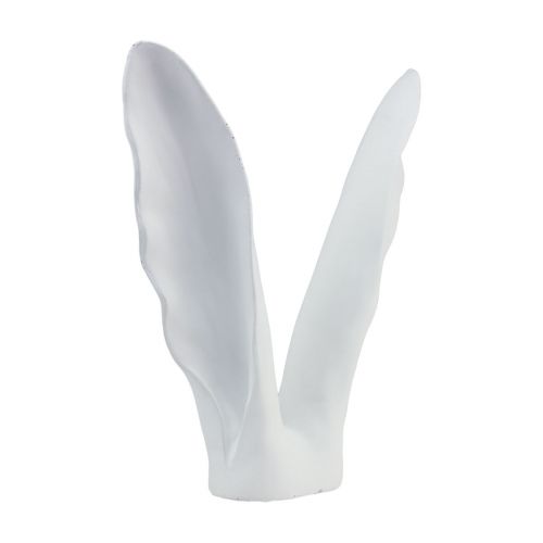 Floristik24 Hasen Deko Hasenohren Weiß Polyresin 29×7,5×31,5cm