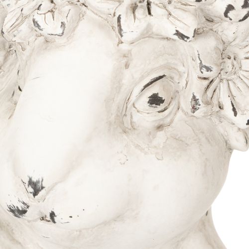 Artikel Deko Hase mit detailreicher Gestaltung für zeitlose Frühlings und Osterideen 34cm