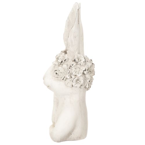 Artikel Deko Hase mit detailreicher Gestaltung für zeitlose Frühlings und Osterideen 34cm