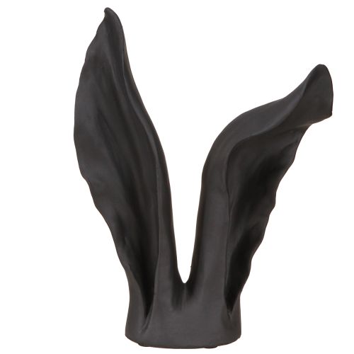 Floristik24 Hasenohren Deko Osterhase in Schwarz 20cmx7,5cmx29cm