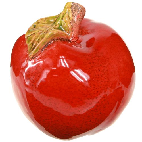 Artikel Herbstdeko Keramik Äpfel Tischdeko Rot Grün H9cm 2 St