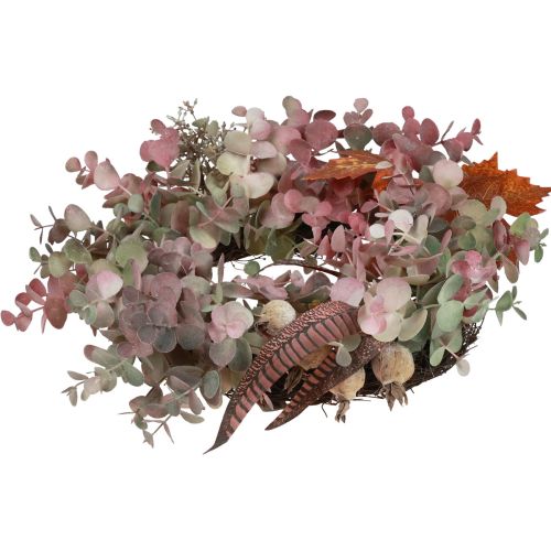 Türkranz Eukalyptus Eukalyptuskranz künstlich Herbst Ø35cm