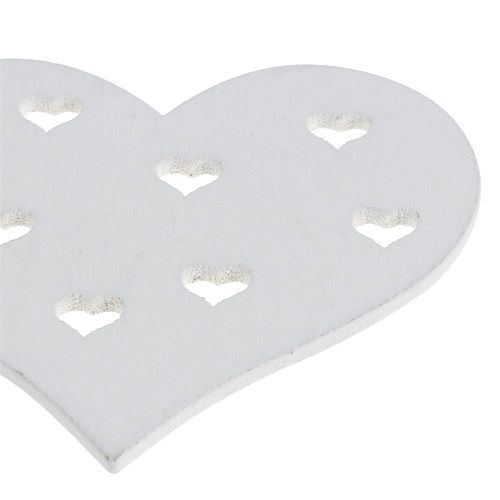 Artikel Herz Mix Weiß 3,3cm - 7cm 54St