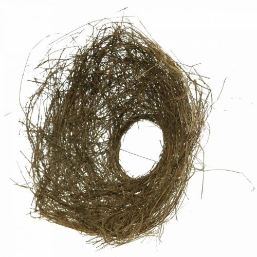 Manschette Blumenstrauß Heu Natur Straußmanschette Ø25cm 6St