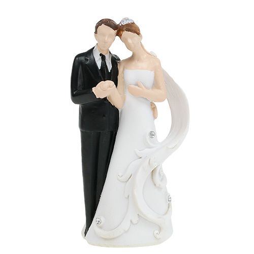 Floristik24 Hochzeitfigur Brautpaar 10,5cm