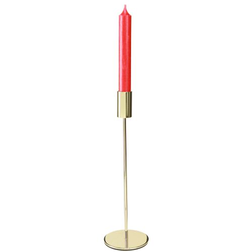 Artikel Hoher Stabkerzenhalter Gold Metall Kerzenhalter 27,5cm 4 St