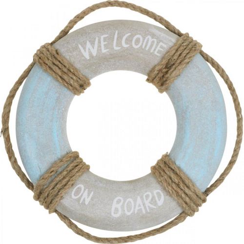 Floristik24 Maritime Deko Rettungsring Deko Nautische Holzdeko Ø30cm