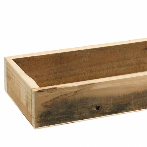 Floristik24 Holztablett Natur 55,5cm x 15cm H6,4cm