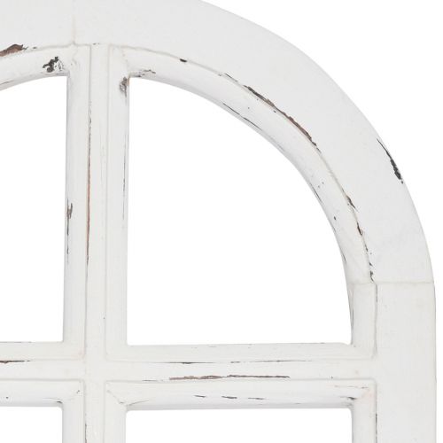 Floristik24 Holzdeko Shabby Chic Deko Fenster Rahmen Holz Weiß 29,5×48cm