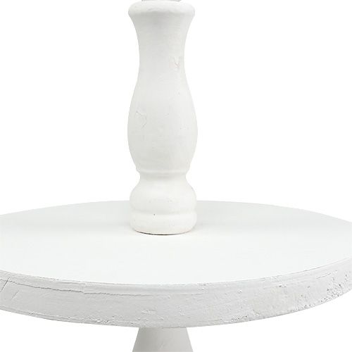 Holzetagere weiß H50cm | Floristik24.at
