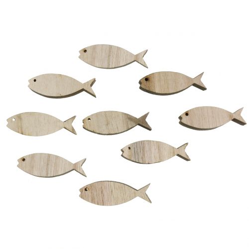 Floristik24 Streudeko Holzfische 5cm 16 St