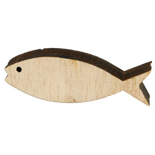 Floristik24 Streudeko Holzfische 5cm 16 St