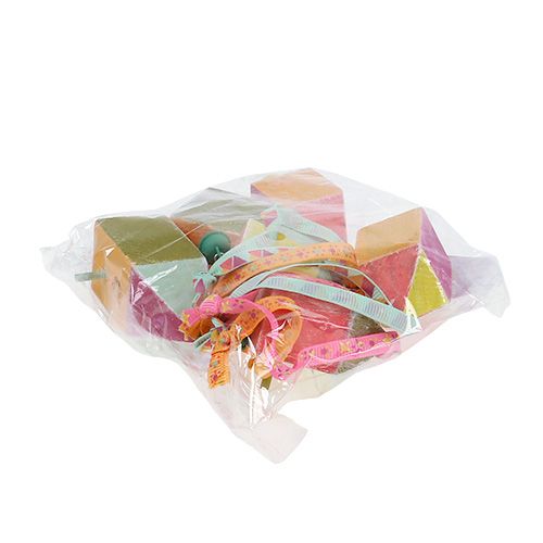 Holzhänger Vogelhaus 7x3x3cm bunt 6St | Floristik24.at