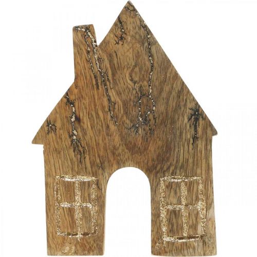Artikel Holzhaus Deko Weihnachtshaus Holzhäuschen Deko Holzaufsteller H15cm