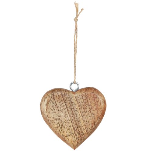 Artikel Holzherz Deko Herz zum Aufhängen Natur 7cm 12 St