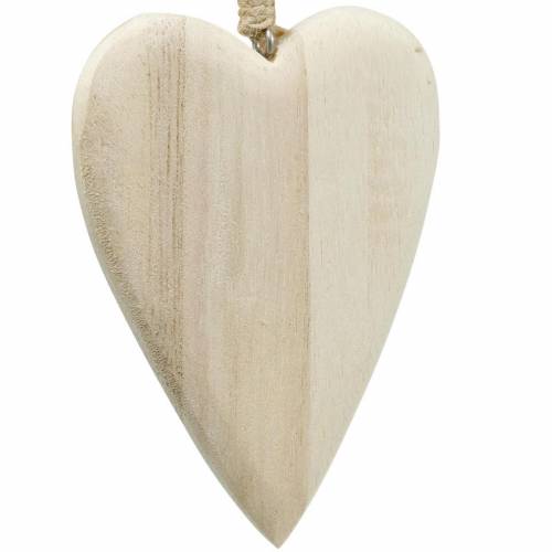 7 10 Stk Holzherzen 14cm Herzen aus Holz Dekoherzen Herzhänger Dekohänger 