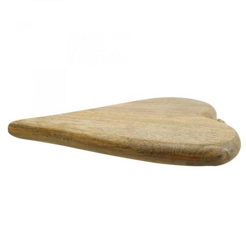 Floristik24 Holzherz Dekohänger Herz Holz Deko zum Hängen Natur 26cm
