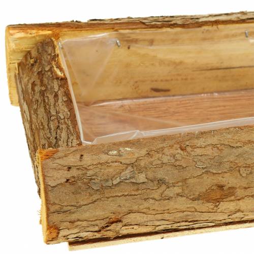 Artikel Pflanzkasten Holz Natur 40cm x 15cm H6cm