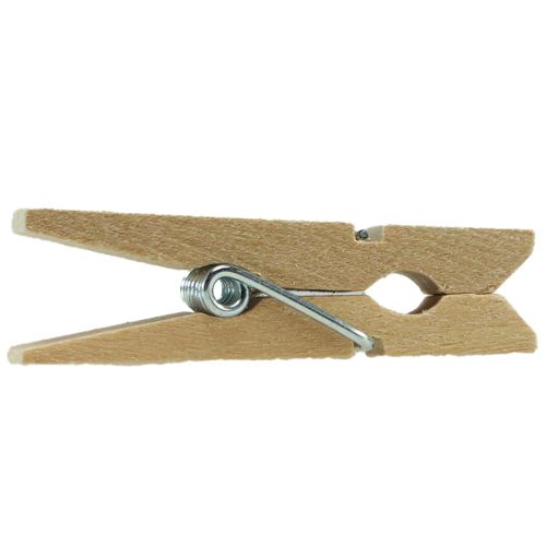 Artikel Holzklammer Mini Wäscheklammer Deko Klammer 3,5cm 50 St