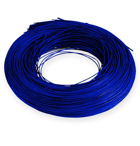 Floristik24 Peddigrohr Blau 1,3mm 250g