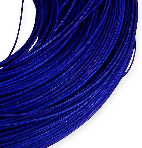 Floristik24 Peddigrohr Blau 1,3mm 250g