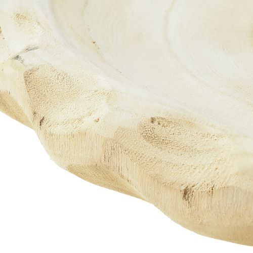 Artikel Dekoschale Holz Holzschale Paulownia Natur Ø36cm