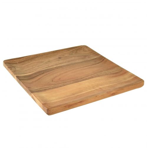 Artikel Holztablett Serviertablett Holz Mangoholz Natur 24,5cm