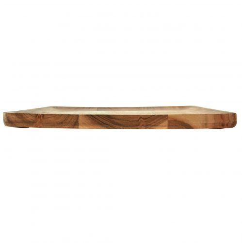 Artikel Holztablett Serviertablett Holz Mangoholz Natur 24,5cm