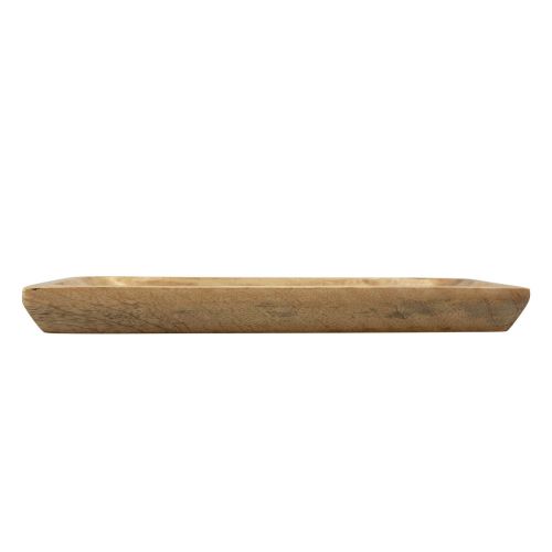 Artikel Holztablett Rechteckig Natur Mangoholz 25x13x2,5cm