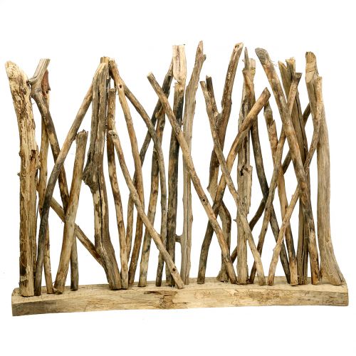 Floristik24 Raumteiler Holzskulptur Natur 77cm x 60cm